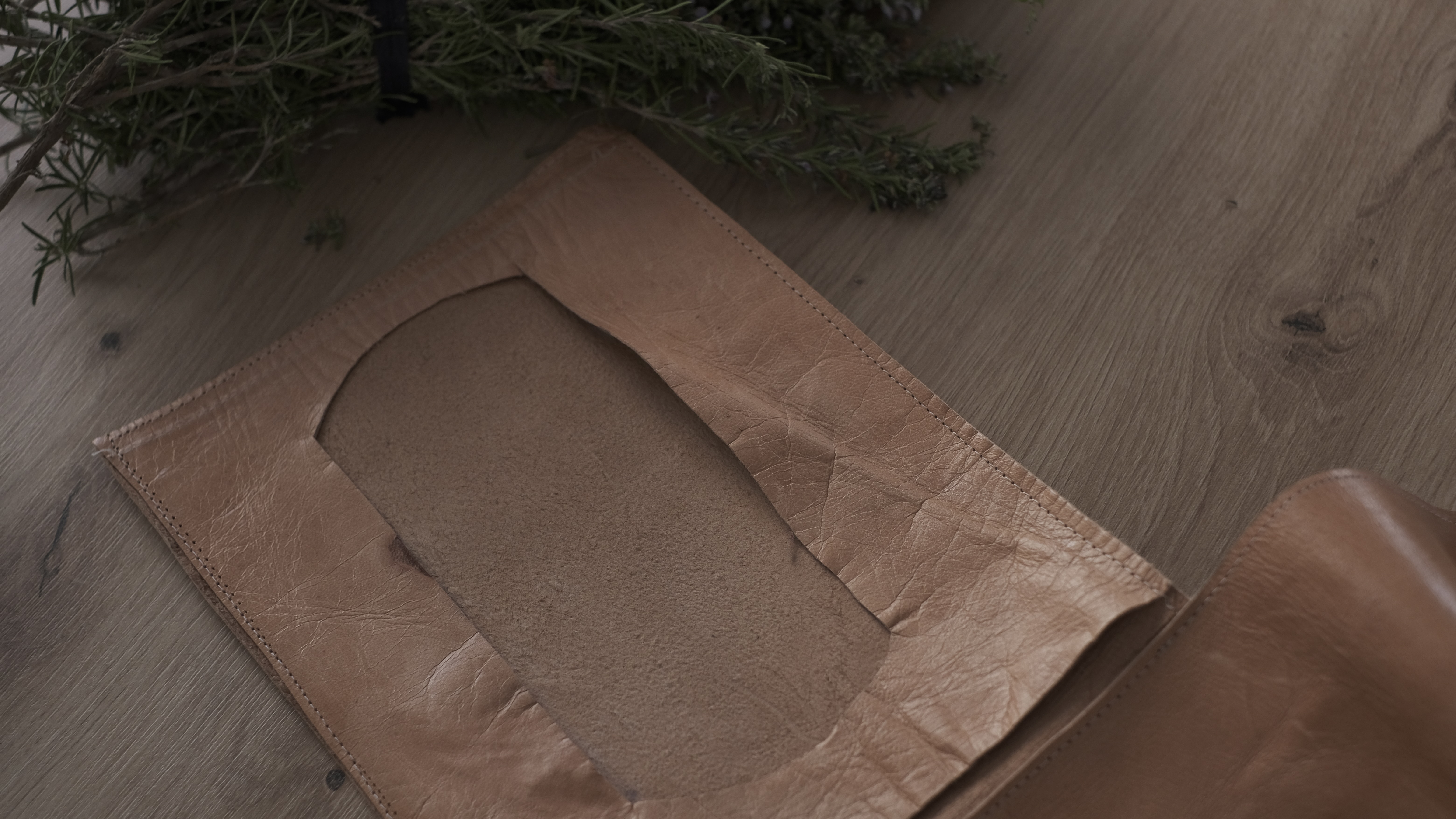 Leather Baby Changing Pad view 3